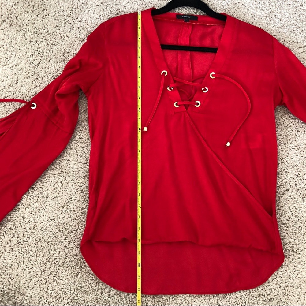 Red Blouse - Picture 2 of 7